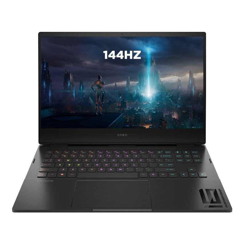 HP OMEN Gaming Laptop PC 16-k0033dx 12th Gen Intel Core i9-12900H 16.1" Quad HD 144Hz Display 16GB DDR5 RAM 1TB PCIe Gen4 NVMe M.2 SSD 6GB GDDR6 NVIDIA GeForce RTX 3060 Laptop GPU Windows 11 Home 1 Year Manufacturer Warranty