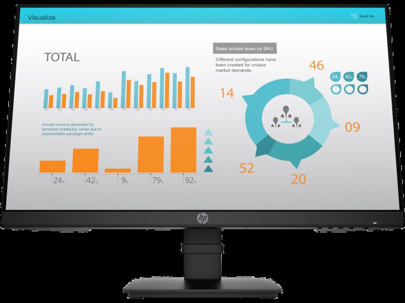 HP P24 G4 24 FHD Anti-glare Monitor 23.8" FHD (1920 x 1080 @ 60 Hz) HDMI DisplayPort VGA 6 Months Warranty