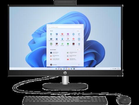HP All-in-One 27-cr0020nh PC 13th Gen Intel Core i7-1355U up to 5.0GHz 27" FHD (1920 x 1080) Touch Display 16GB DDR4-3200 MHz RAM 1TB PCIe NVMe M.2 SSD Intel Xe Graphics HP True Vision 720p HD Tilt Privacy Camera Brand New 1 Year Warranty